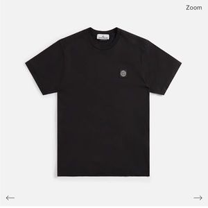 NWT Stone Island Black Logo Patch T-Shirt
